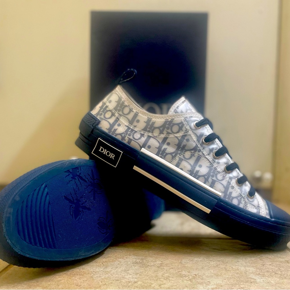 MENS DIOR B23 LOW-TOP SNEAKERS